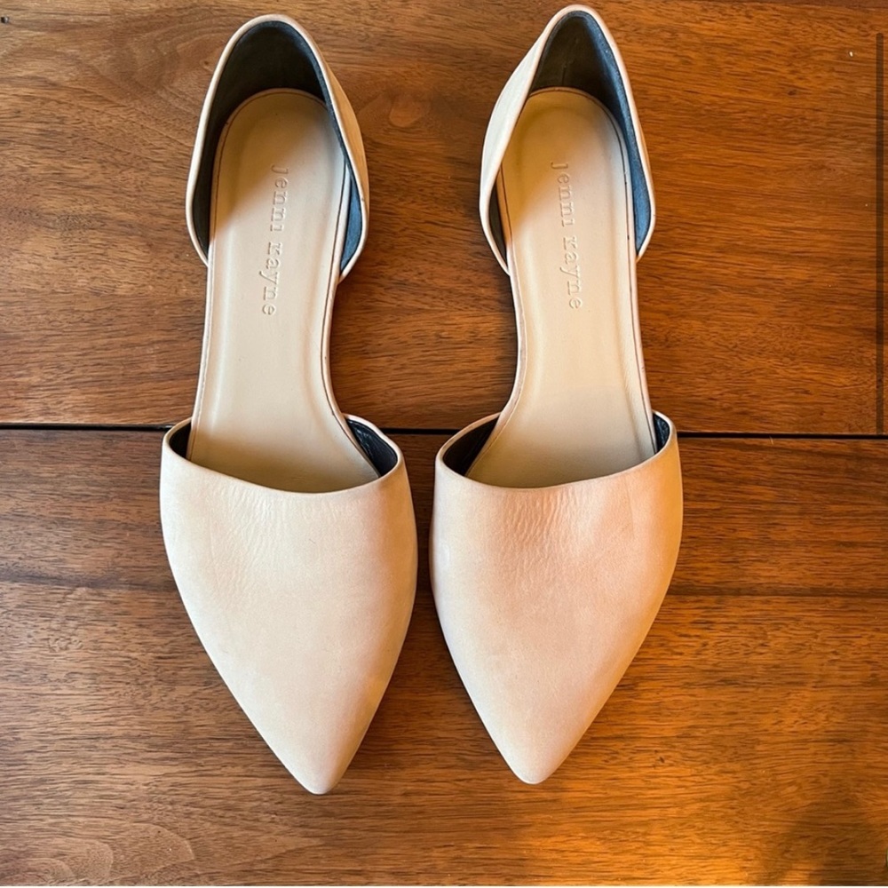 Jenni Kayne Natural D’Orsay Flats NWOB